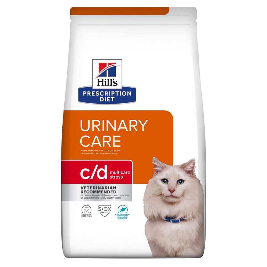 Hill's Prescription Diet C/D Multicare Urinary Stress Cat Food Chicken 