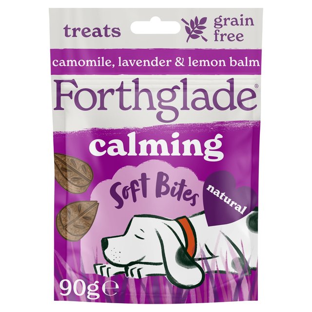 Forthglade Calming Soft Bites with Turkey, Camomile, Lavender & Lemon Balm Dog Treats 90g 