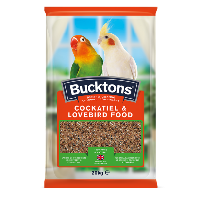 Bucktons Cockatiel & Lovebird Food 20kg