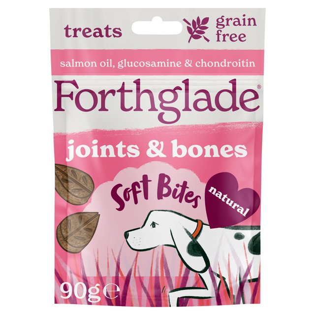 Forthglade Joints & Bones Soft Bites with Salmon Oil Dog Treats 90g 