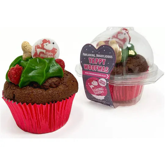 The Barking Bakery - Woofmas Woofin Christmas Cupcake For Dogs