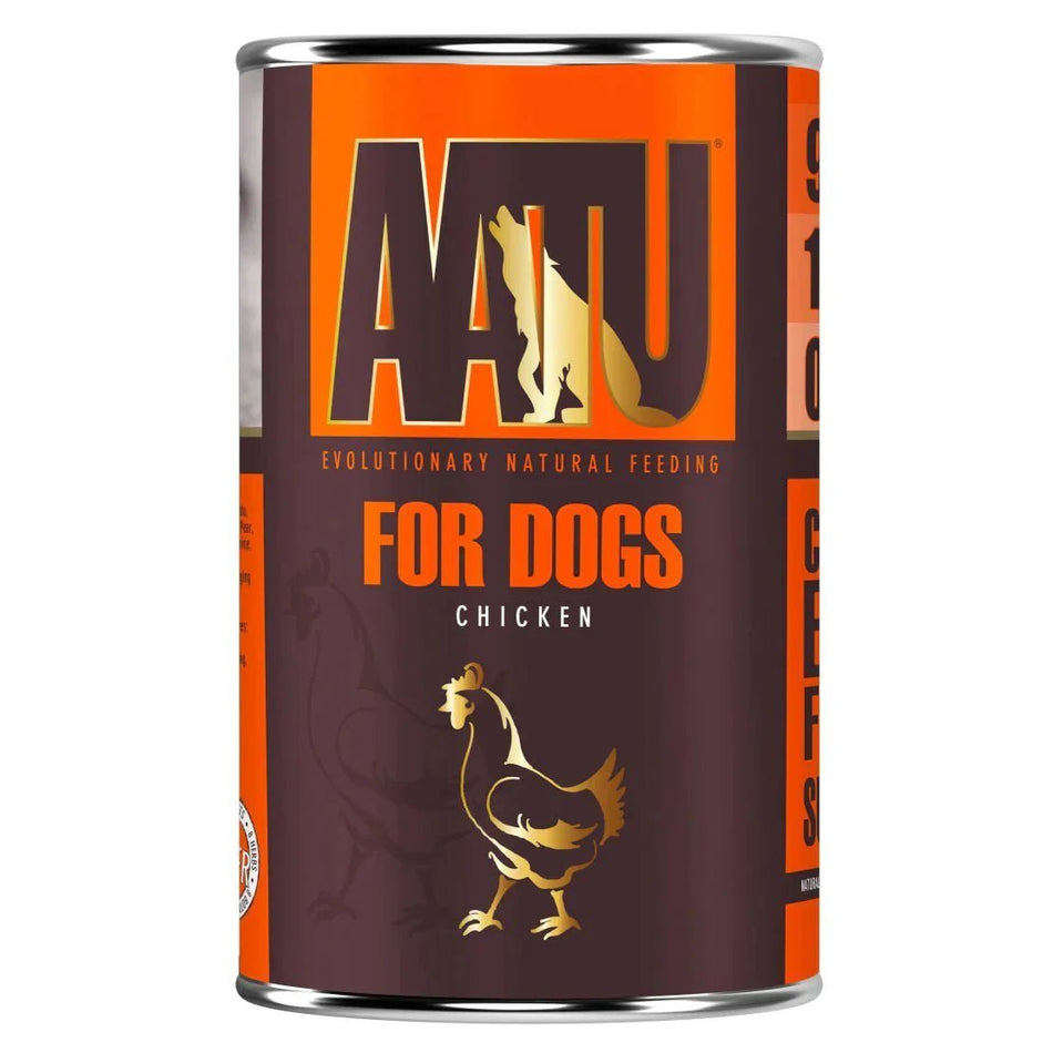 AATU Chicken Wet Dog Food x6