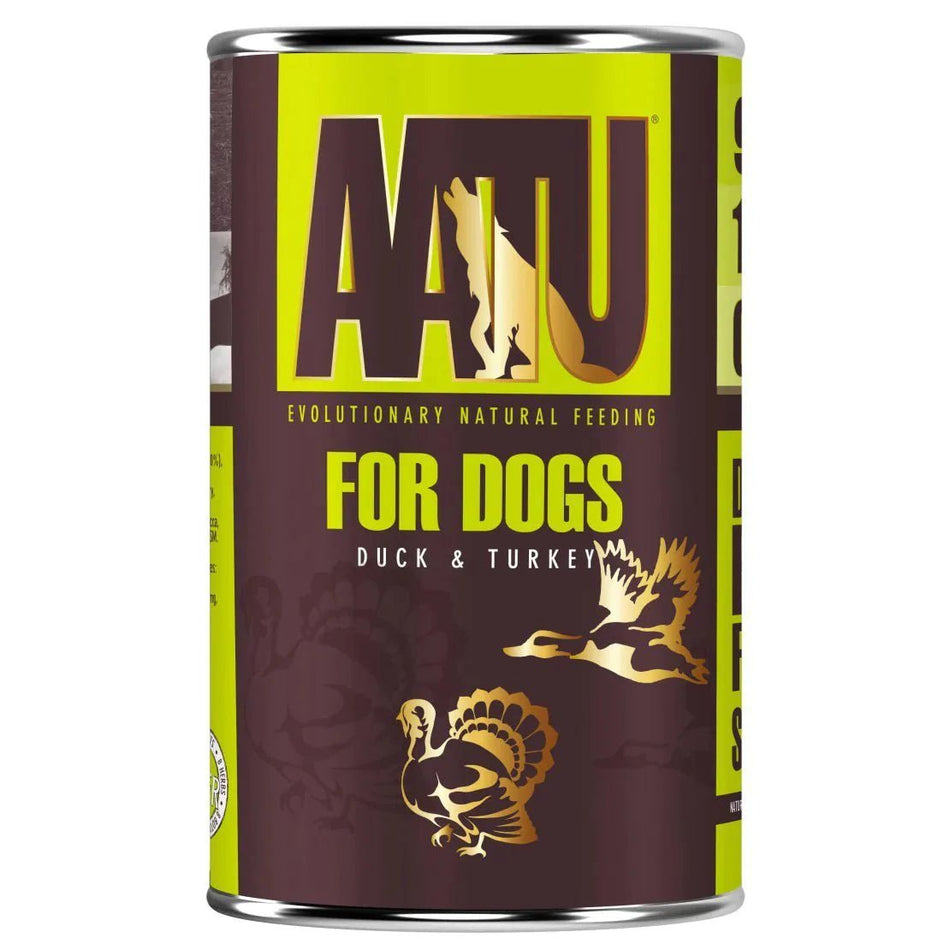 AATU Duck & Turkey Wet Dog Food x 6