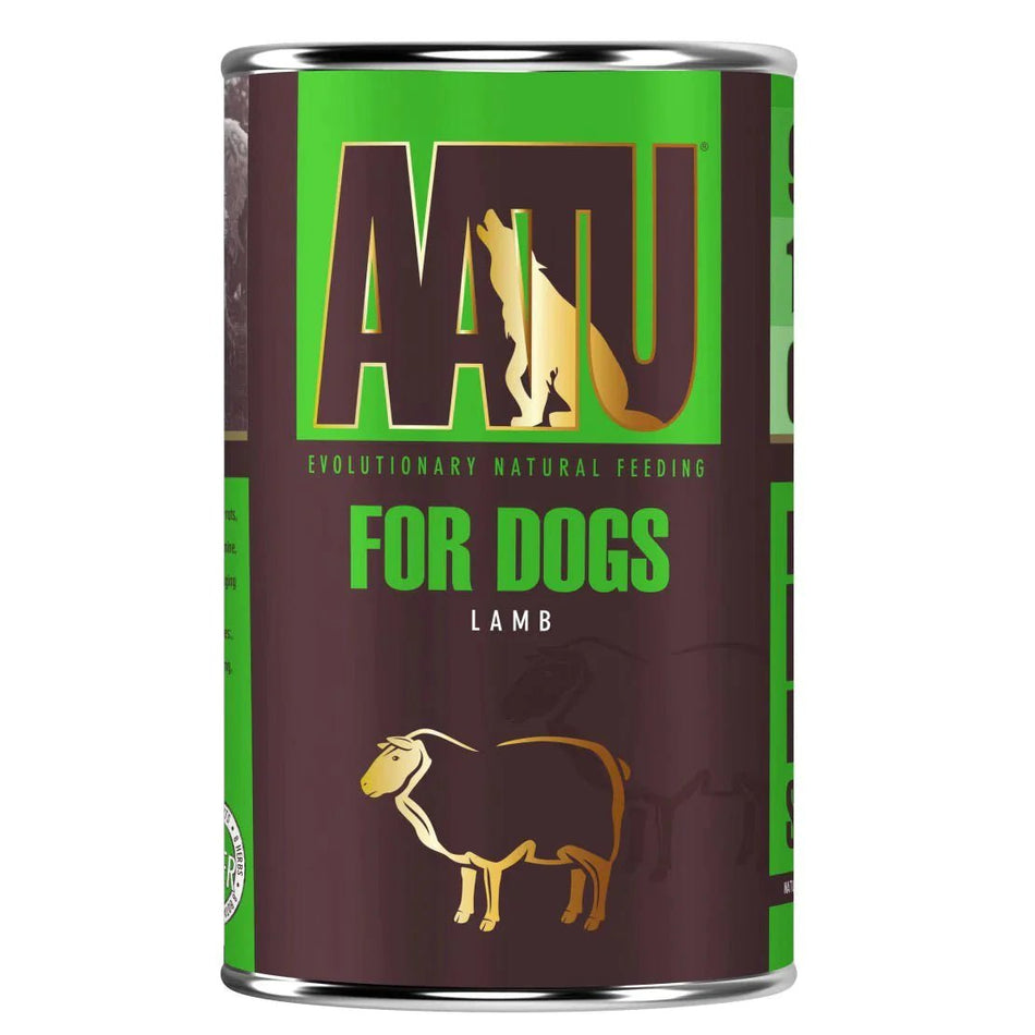 AATU Lamb Wet Dog/Puppies Food x 6