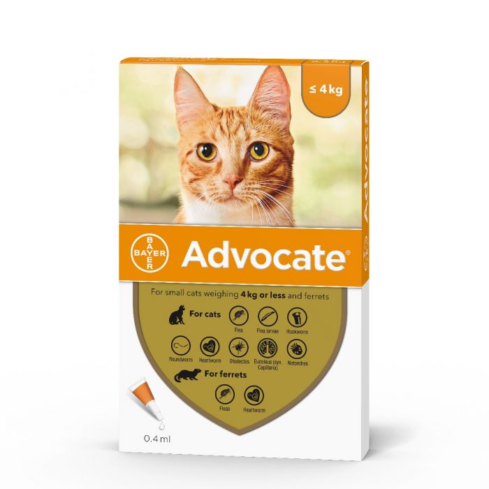 Advocate 40 - Small Cat Under 4kg