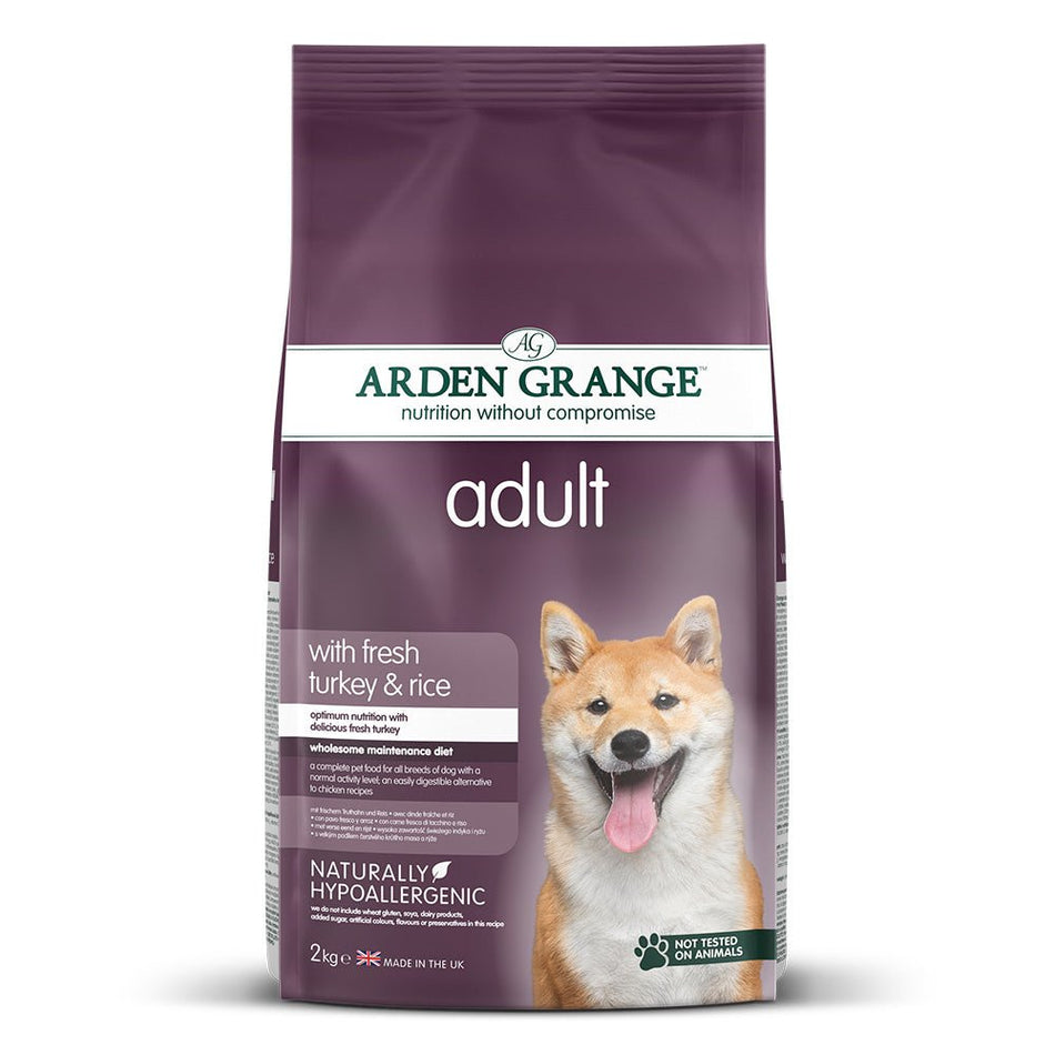 Arden Grange Adult Turkey Dog Food