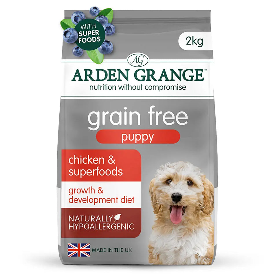 Arden Grange Grain Free Puppy/Junior Chicken & Superfood Dog Food