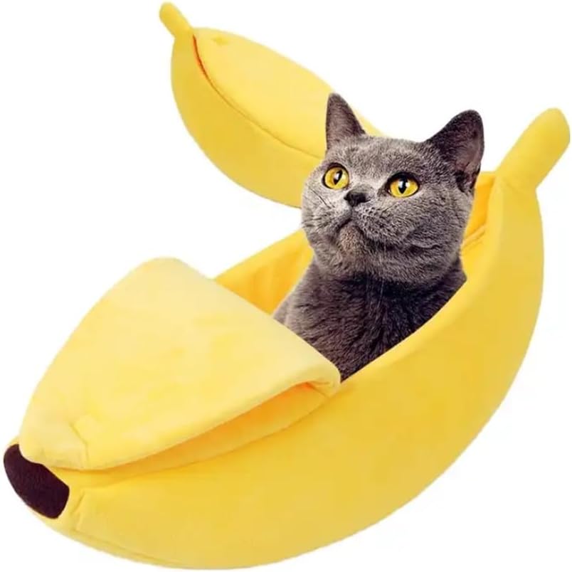 Banana Cat Bed