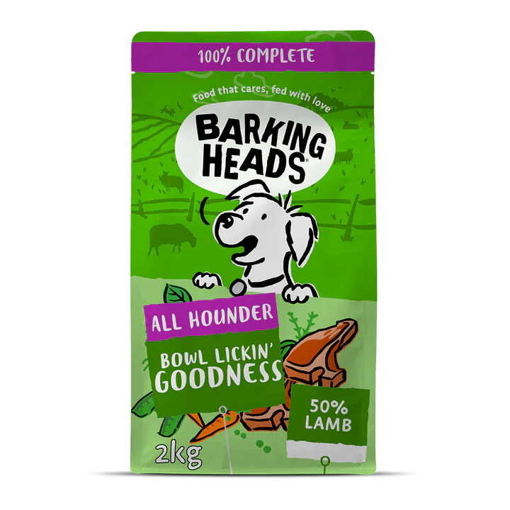 Barking Heads Bowl Lickin' Goodness Lamb Dry Dog Food - All Hounder 