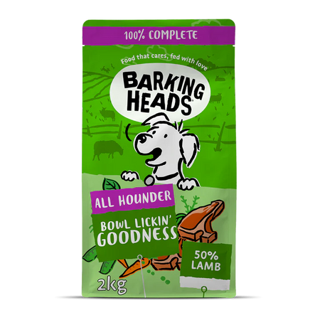 Barking Heads Bowl Lickin' Goodness Lamb Dry Dog Food - All Hounder 