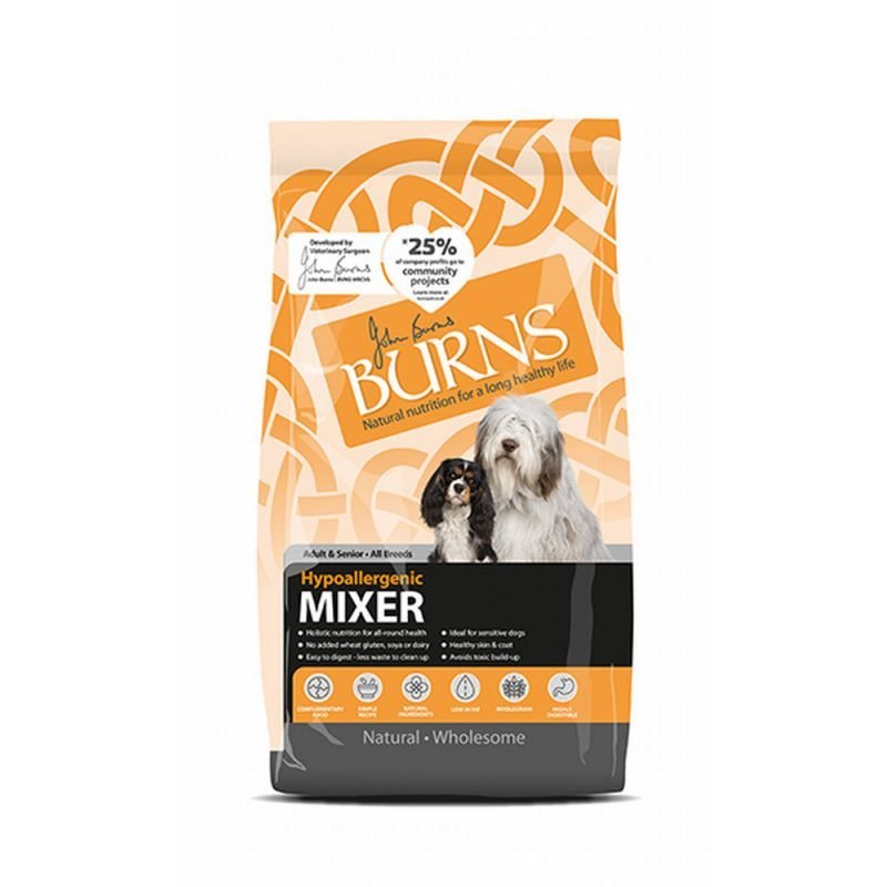 Burns Hypo-allergenic Dog Food Mixer 2kg