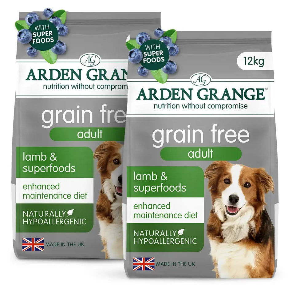 Arden Grange Grain Free Adult Lamb & Superfood Dog Food