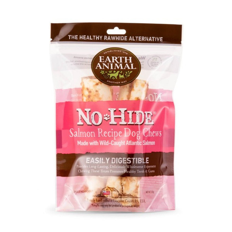 Earth Animal No Hide Salmon Chews 2pk