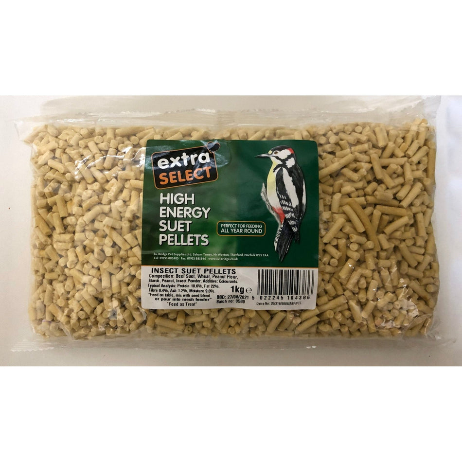 Extra Select Suet Pellet - Insects 1kg