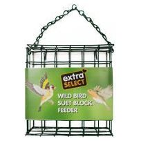 Extra Select Wild Bird Suet Block Feeder