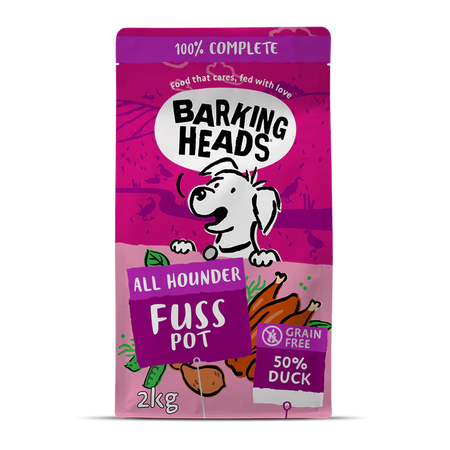 Barking Heads Fuss Pot Duck Dry Dog Food - All Hounder 