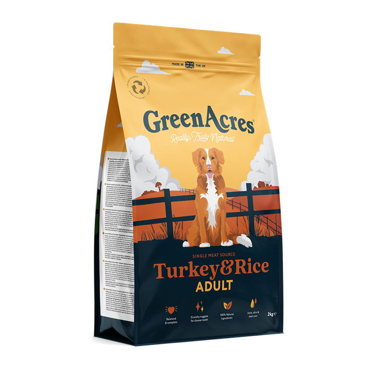 GreenAcres Adult Turkey & Rice Dog Food