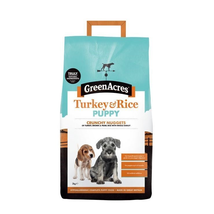 GreenAcres Puppy Turkey & Rice Dog Food