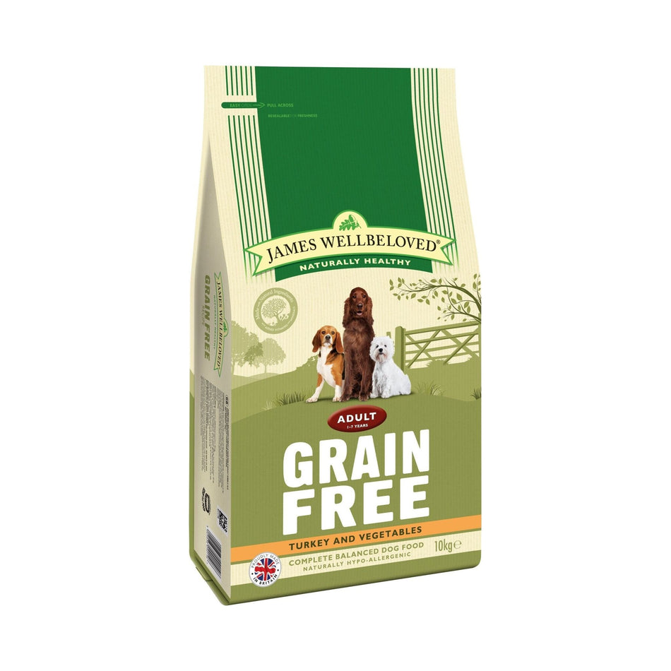 James Wellbeloved Grain Free Turkey Dog Food