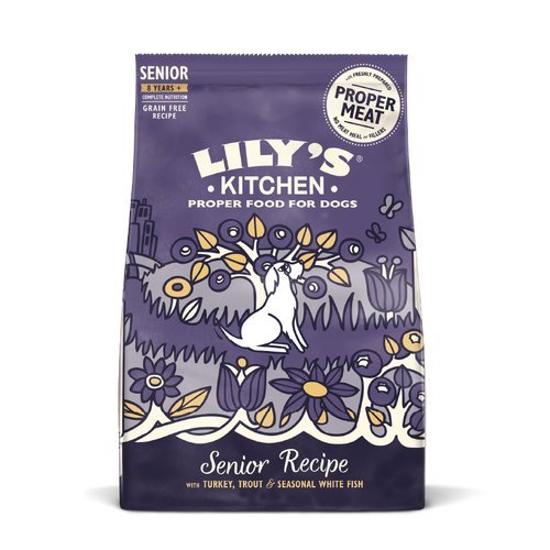 Lilys Kitchen Senior Recipe Turkey, Trout & White Fish Dog Food