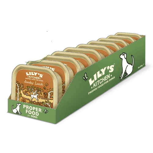 Lilys Kitchen Sunday Lunch Dog Food Tray 150g