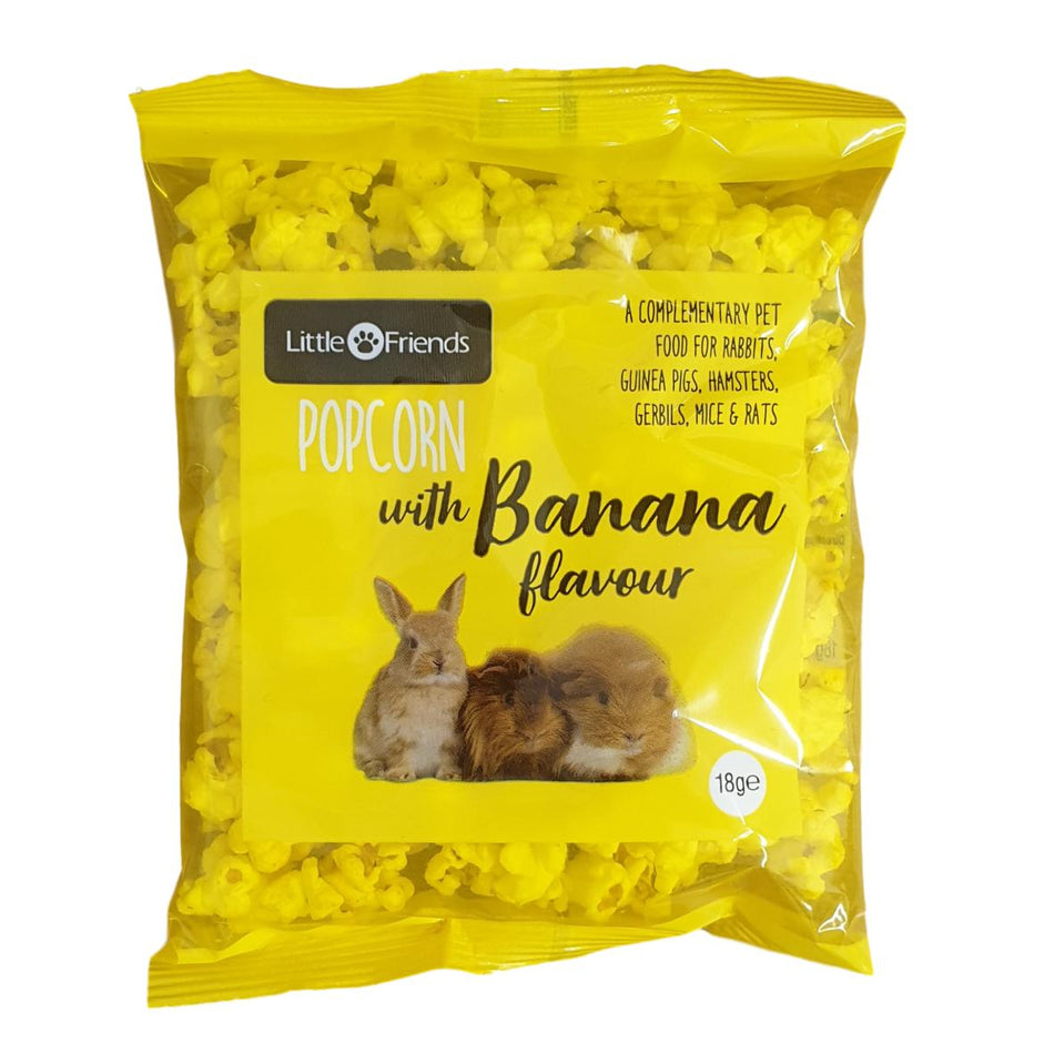 Little Friends Banana Popcorn 18g