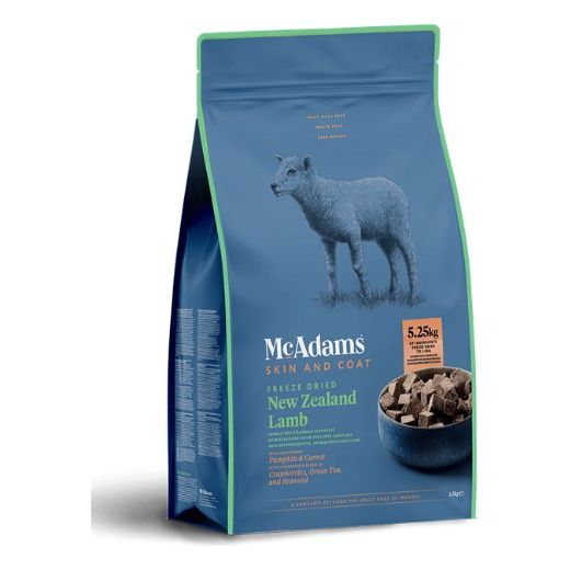 McAdams Freeze Dried New Zealand Lamb Dog Food