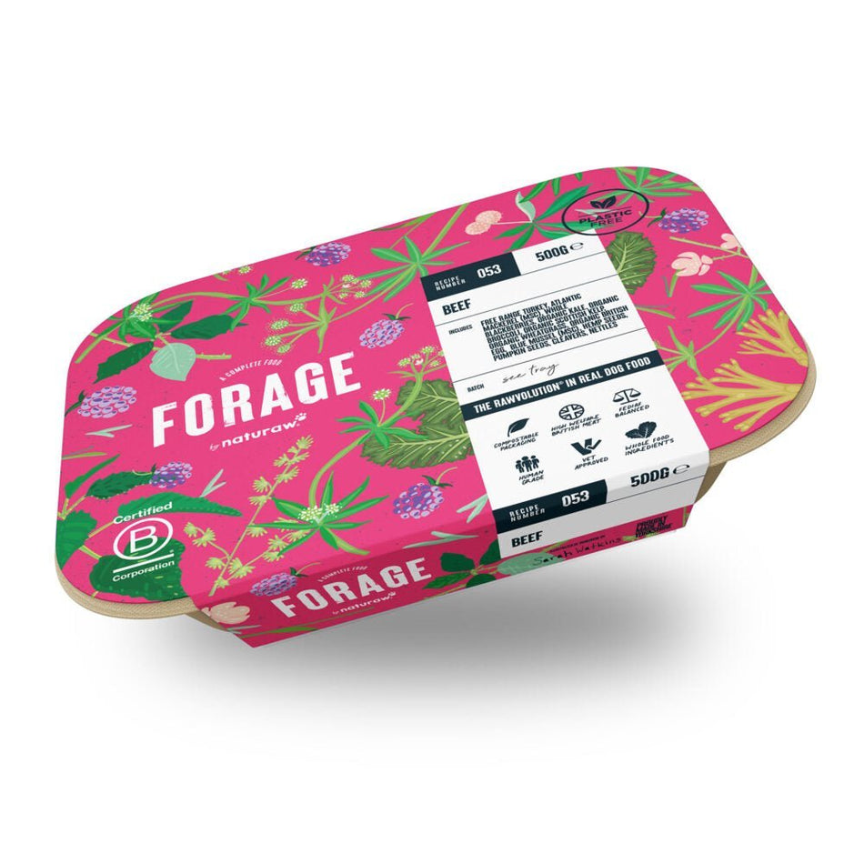 Naturaw Forage: Beef 500g