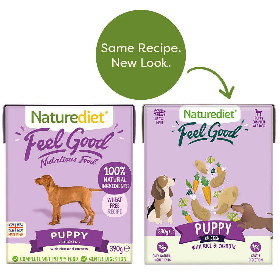 Naturediet Feel Good Puppy 390g