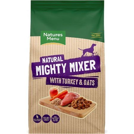 Natures Menu Mighty Mixer Turkey & Oats 2kg