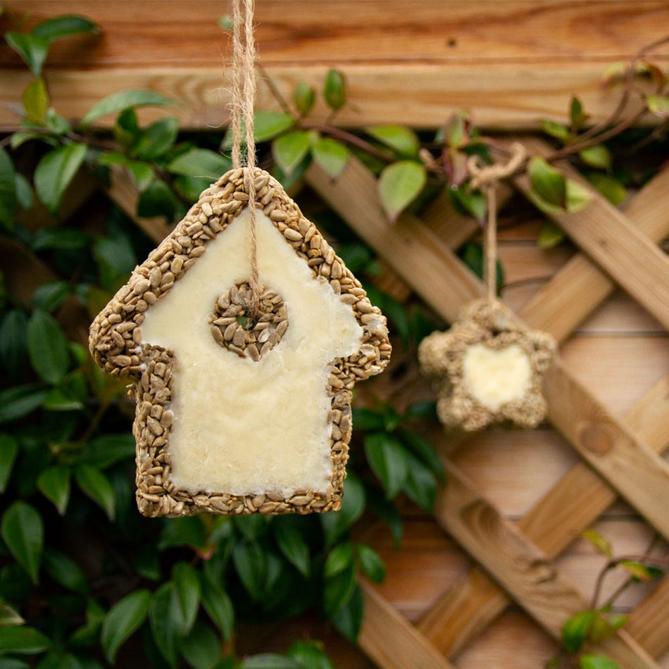 Peter&Paul Bird House Treat with Sunflower Hearts & Suet