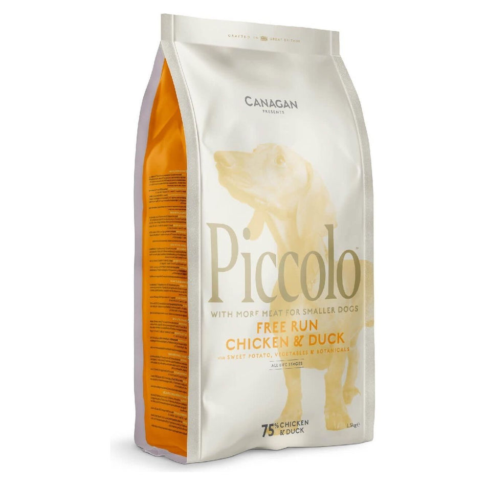 Piccolo Free Run Chicken and Duck Dog Food