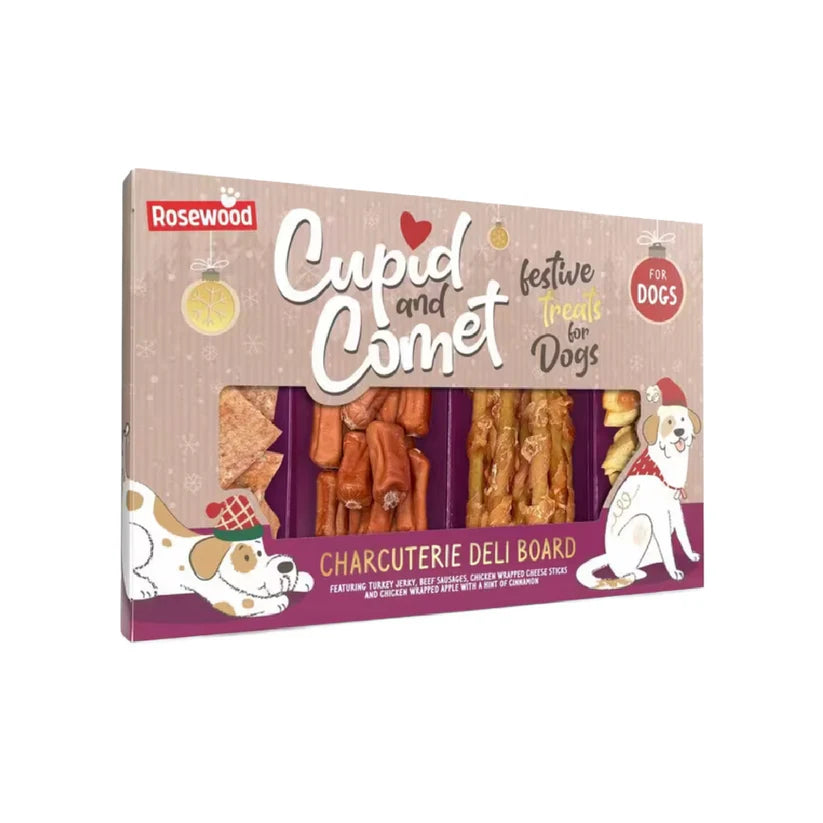 Rosewood Cupid and Comet Charcuterie Deli Board For Dogs