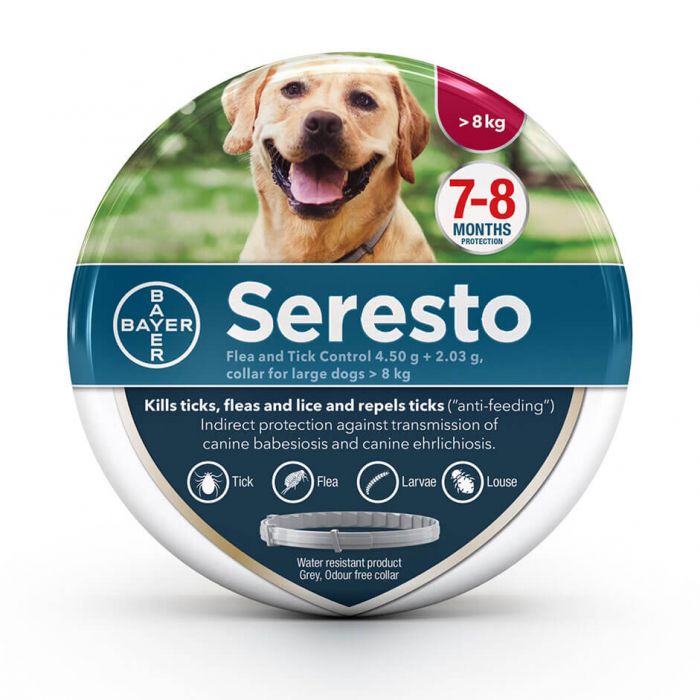 Seresto Flea Collar For Dogs Over 8kg 