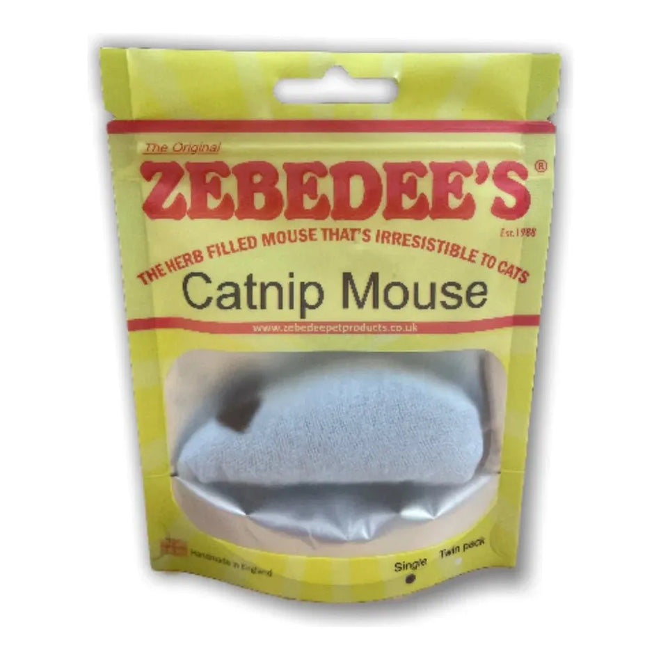 The Original Zebedee Catnip Mouse