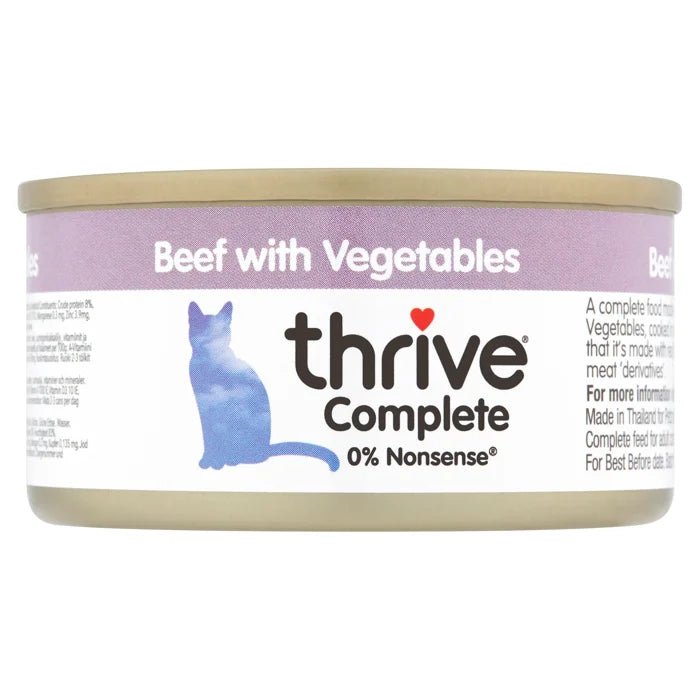 Thrive Beef with Vegetables Complete Cat Food