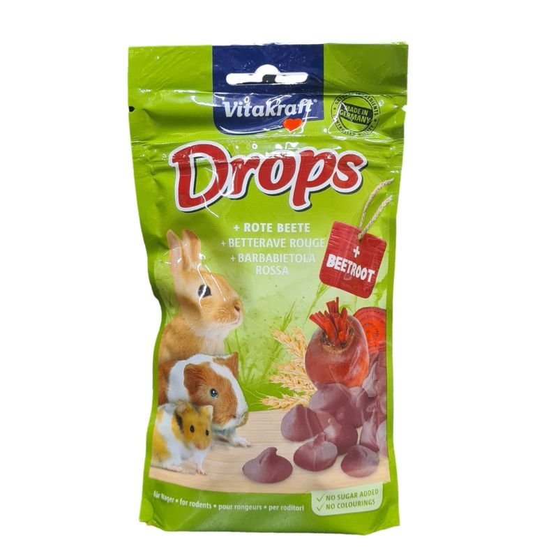 Vitakraft Beetroot Drops 75g