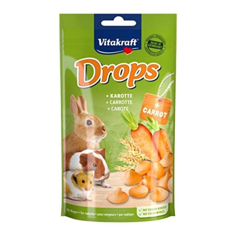 Vitakraft Carrot Drops 75g