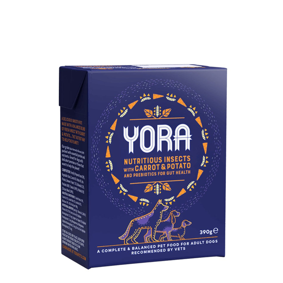 Yora Insect Food Pâté Carrot & Potato 390g