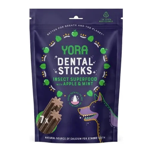 Yora Insect Protein Dog Dental Sticks